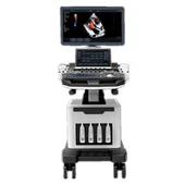 Trolley Xim Doppler 4D Ultrasound Diagnostic Tshuab nrog Elastography